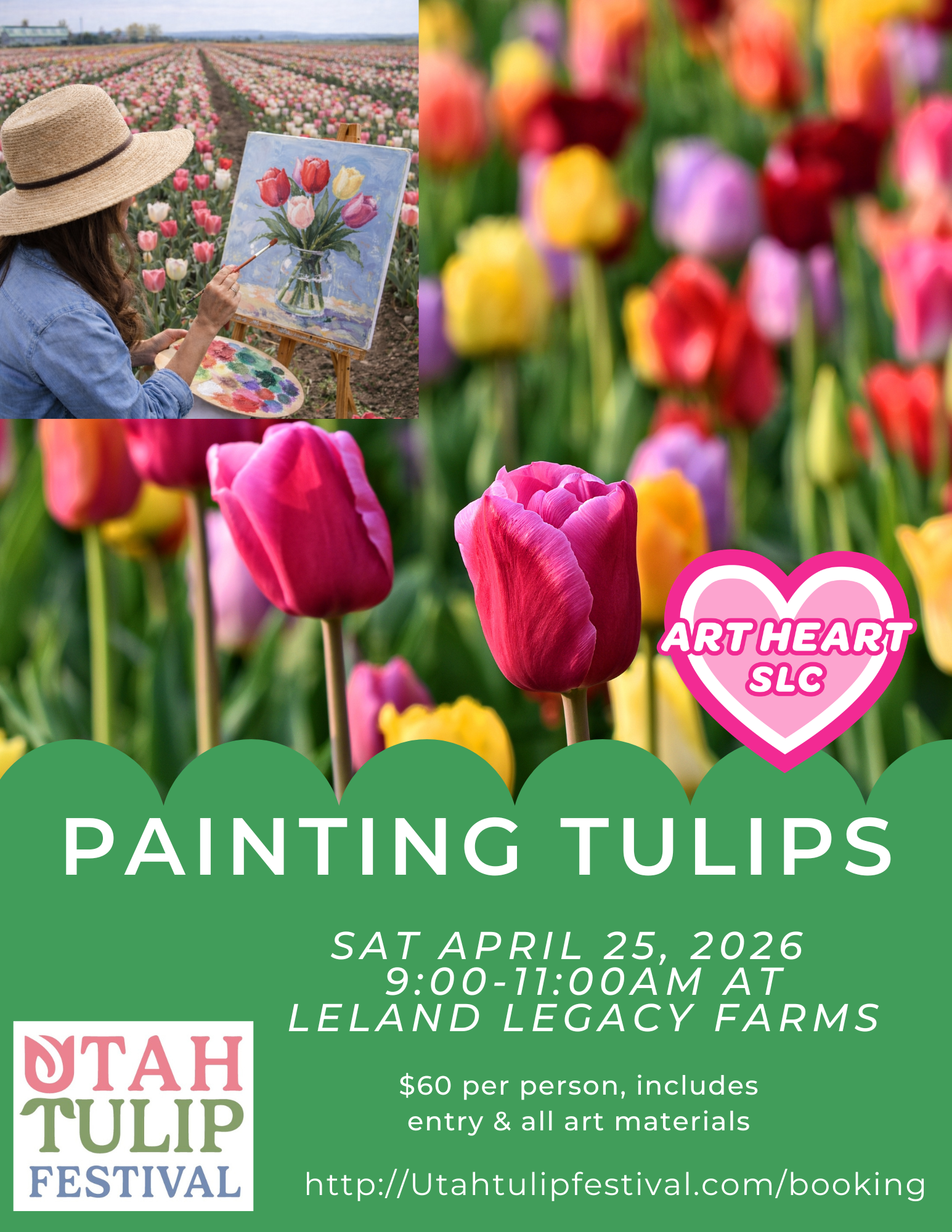 Painting tulips event
